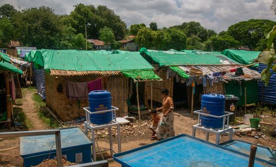 灾害和战乱迫使缅甸数百万人逃离家园，寻求安全庇护。许多人被迫在缅甸中部这样的内部流离失所者营地中避难。